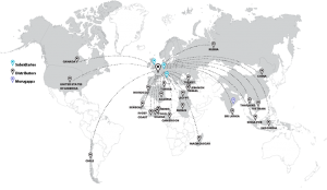 SEDIS's presence in Europe and worldwide