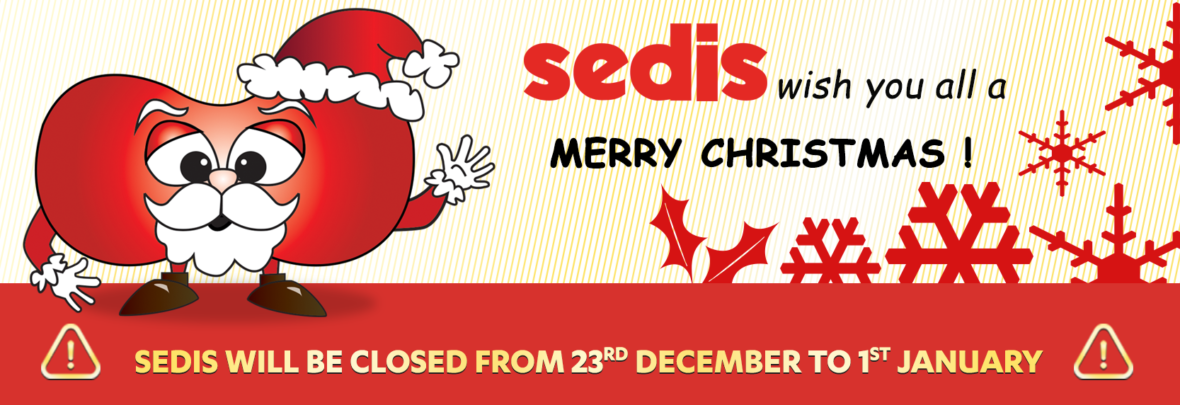 Sedis wish you a merry Christmas